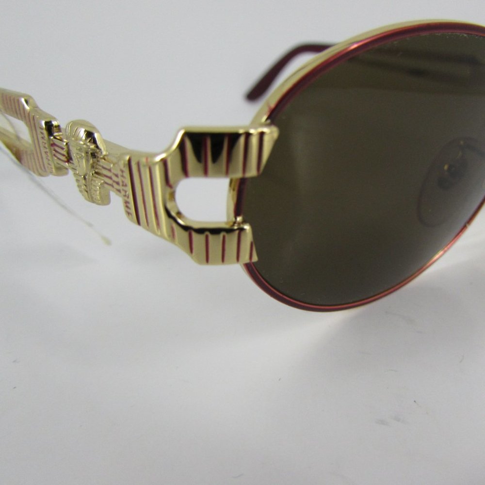 NOS / NWT Vintage Charme Attiva Egyptian Pharaoh 7536 207 Designer Sunglasses
